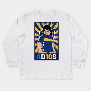 Diego Maradona 10 Legend Kids Long Sleeve T-Shirt